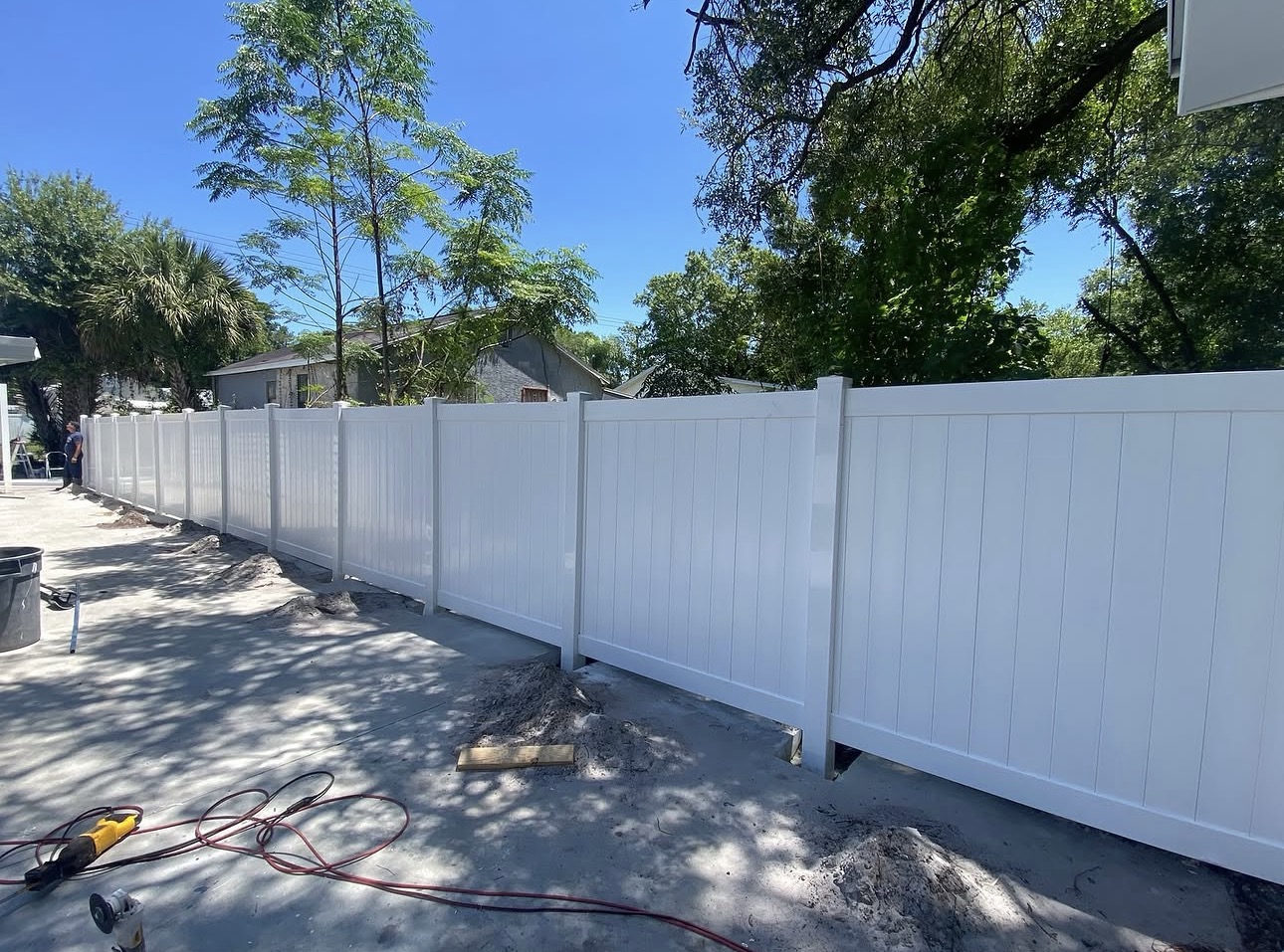 Custom fence build